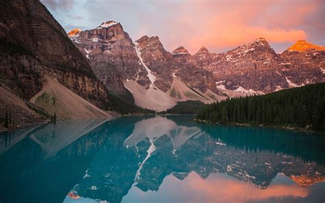 SUNRISE AT MORAINE LAKE [1920x1200] : r/wallpaper