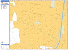 Lynwood California Zip Code Wall Map (Basic Style) by MarketMAPS