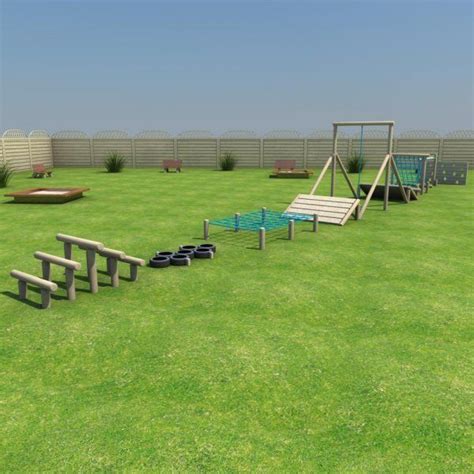 Super Trim Trail | Playground Equipment | Backyard obstacle course, Backyard, Backyard for kids