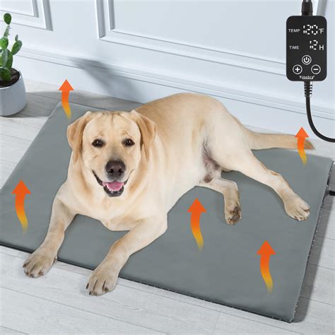 Yimobra Pet Heating Pad, Memory Function, Adjustable Temperature Dog ...