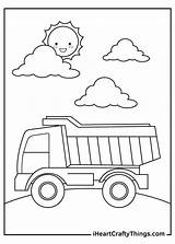 The Wonderful World Of Coloring Pages Trucks sketch template