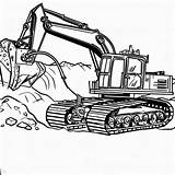 Coal Mining Excavator Coloring Pages  For Kids – Smart sketch template