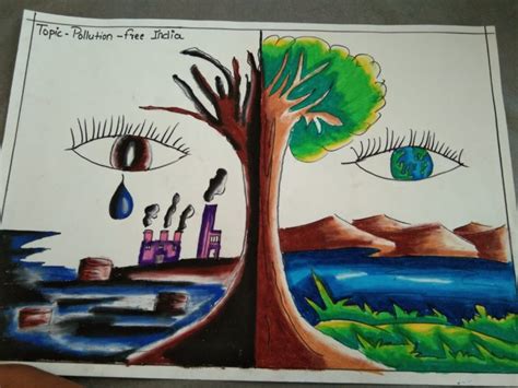 Pollution Free India - Art Starts