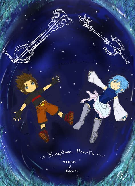 Kingdom Hearts - Young Terra and Aqua by KickBass77 on DeviantArt