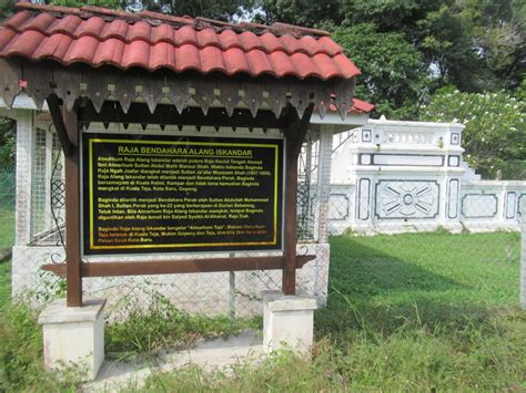 SENI LAMA MELAYU (MALAY OLDEN ART): Lawatan baru ke makam Raja Bendahara Alang Iskandar (New ...