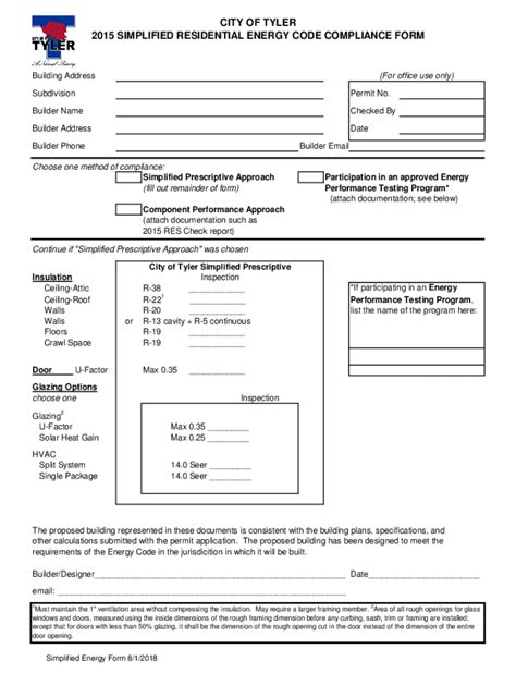 Simplified Energy Form Rev 8 1 18 Xlsx - Fill Out and Sign Printable ...