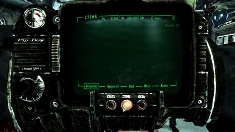 Fallout 3 Pipboy Screen