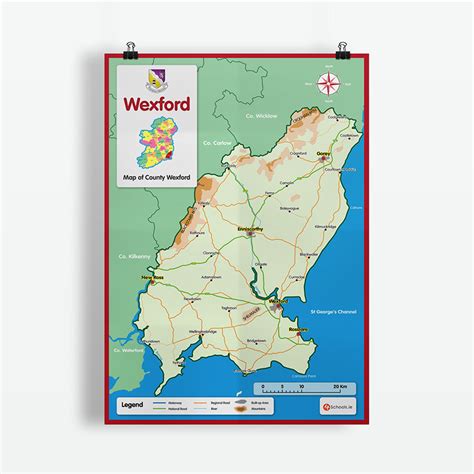 Wexford County Map | 4schools.ie