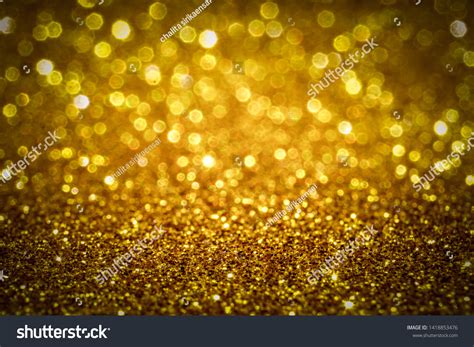 Gold White Glitter Texture Christmas Abstract Stock Photo 1418853476 ...