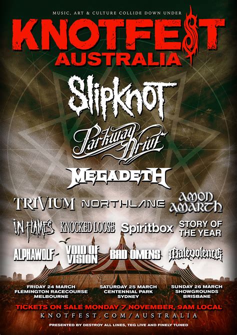 Slipknot plan “world domination” with Knotfest Australia 2023 - TGM Radio