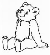 Free Printable Teddy Bear Coloring Pages For Kids sketch template