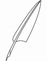 Feather Quill Pen coloring page  ColouringPages sketch template