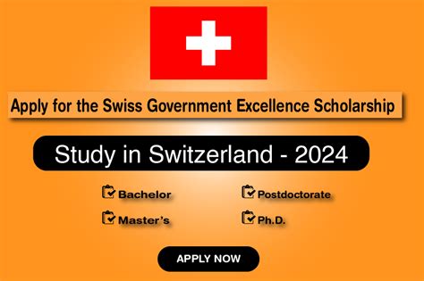 Swiss Government Scholarship Programs for 2024/25 - A Chance to Study in Switzerland - Global ...