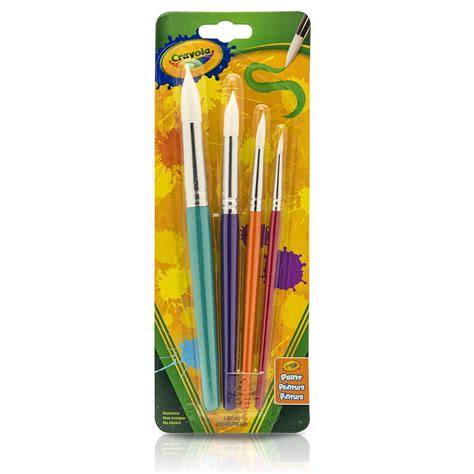 Crayola Kids Paint Brushes 4-Count under $4! - AddictedToSaving.com
