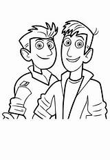 Wild Kratts Coloring Pages sketch template