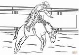 Bronc Riding Rodeo coloring page  Free Printable Coloring Pages sketch template