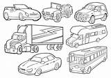 Vehicles Drawing Coloring Transportation Pages Vehicle Getdrawings Air  sketch template