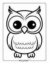 Owl Coloring Pages Free Printable sketch template