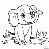 Drunk Elephant Coloring Page 10431 8662 sketch template