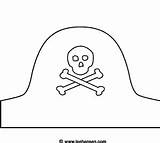 Pirate Hat Printable Coloring Pages sketch template