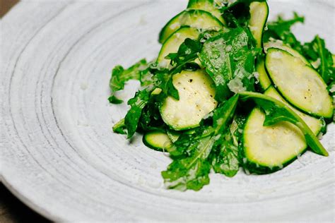 Arugula and Shaved Zucchini Salad