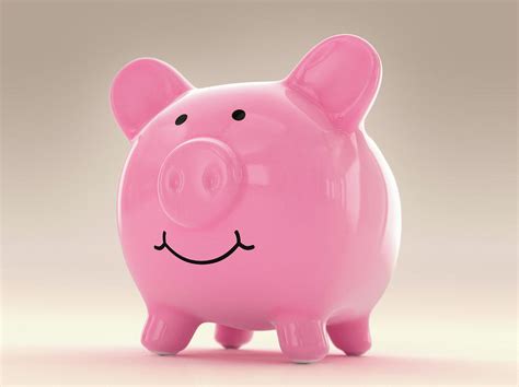 Happy Fat Piggy Bank Photograph by Ikon Images - Fine Art America