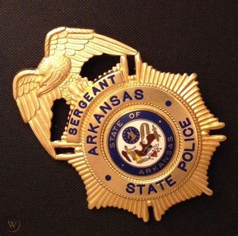 Arkansas State Police Badge Sergeant - Highway Patrol | #1816350144