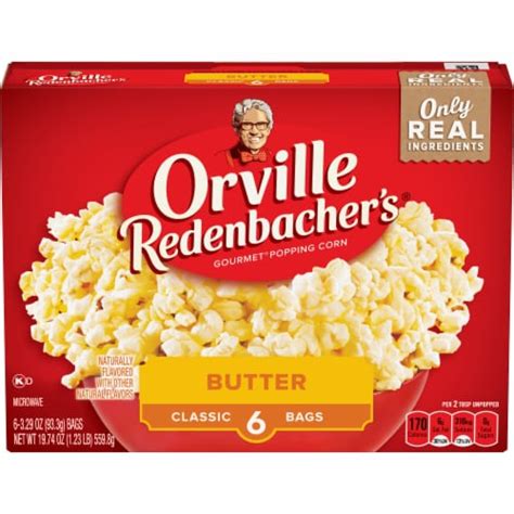 Orville Redenbacher's Butter Microwave Popcorn, 19.740 OZ - Food 4 Less