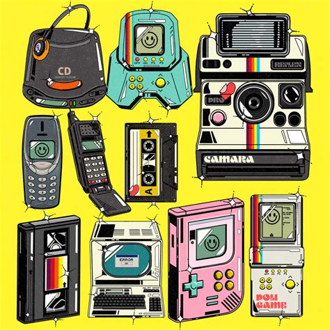 Download 90s Aesthetic Technology Gadgets Wallpaper | Wallpapers.com