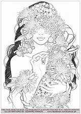 Beauty And Nature Edward Ramos 5 Anti Stress coloring Pages For adults  sketch template