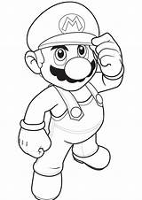 mario Coloring1  Educational Fun Kids Coloring Pages And Preschool sketch template