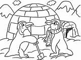 Igloo 14 Coloring Page  Free Printable Pages For Kids sketch template