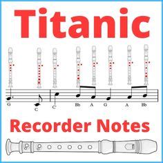 15 Titanic music ideas in 2021 | titanic music, recorder songs, recorder notes