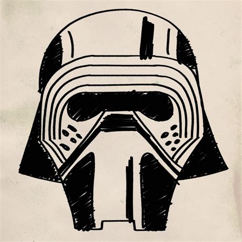 Darth Vader Face Drawing at GetDrawings | Free download