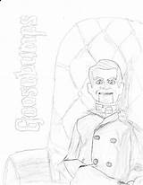 Slappy The Dummy Goosebumps Coloring Pages  Vrogueco sketch template