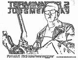 Terminator Coloring Pages sketch template