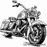 Harley Davidson Coloring Pages  Free & Printable sketch template