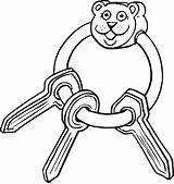 Skeleton Key Coloring Page  Free Printable Pages For Kids sketch template