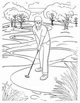 Golf Coloring Pages Fun Designs For Kids And Adults sketch template
