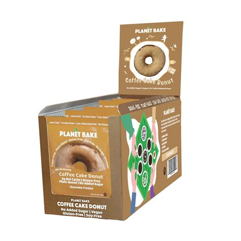 Amazon.com: PLANET BAKE Vegan Donut - Gluten Free, Sugar Free, Soy Free Keto Donuts - Moist ...