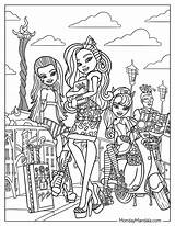 28 Monster High Coloring Pages Free PDF Printables sketch template