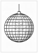 Disco Ball Coloring Pages  Shine Bright With These Geometric Patterns sketch template