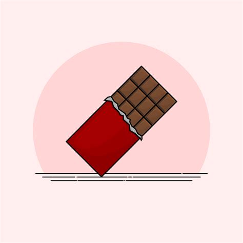 Chocolate Bar Isolated 830245 Vector Art at Vecteezy