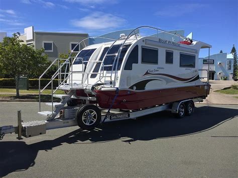 trailerable-houseboat-custom-aluminum-trailers Plywood Boat Plans, Wooden Boat Plans, Jon Boat ...