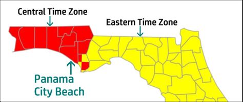 Panama City Florida Time Zone Map - Angela Maureene