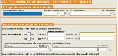 Modelo 036 AEAT - Cómo Rellenar Modelo 036