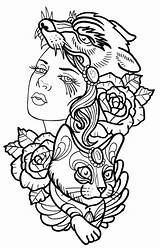 Tattoos Coloring Pages Unleash Your Creativity And Explore Body Art sketch template