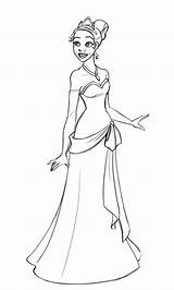 Free Printable Princess Tiana Coloring Pages For Kids sketch template