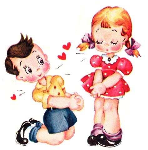 vintage valentine day clip art - Clip Art Library