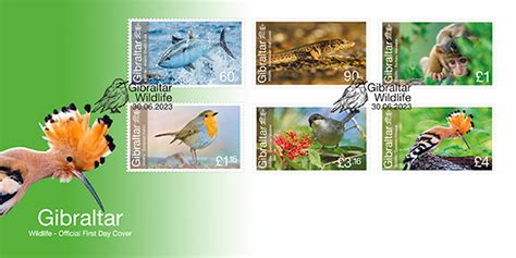 Gibraltar Wildlife First Day Cover | Stamps | 2023 | Gibraltar Philatelic Bureau